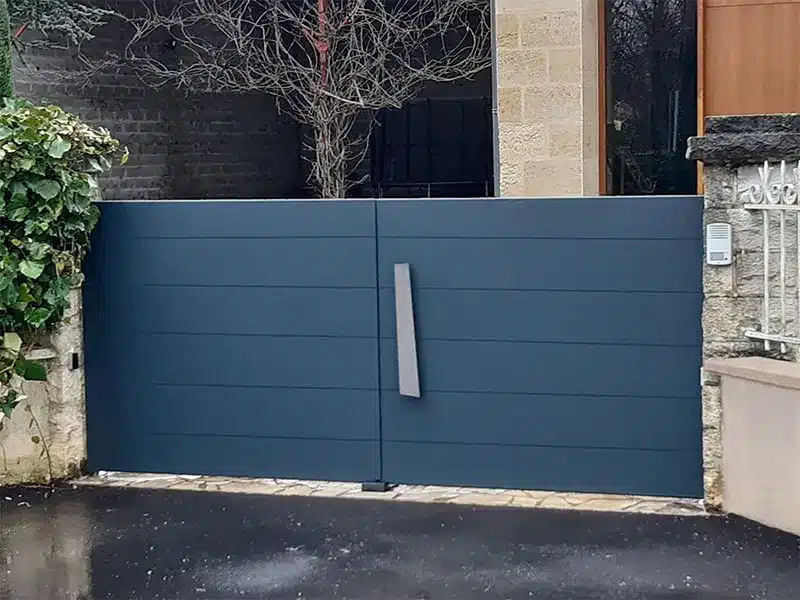 Collection Écran et Nature – Portail modèle « Écran Caissette »