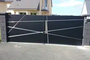 Collection Écran et Nature – Portail modèle « Écran Électro »